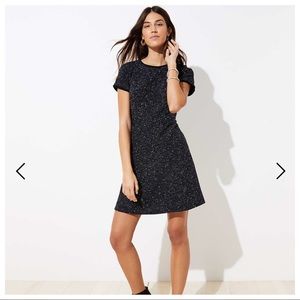 LOFT Stretch Tweed Dress 18 NWT